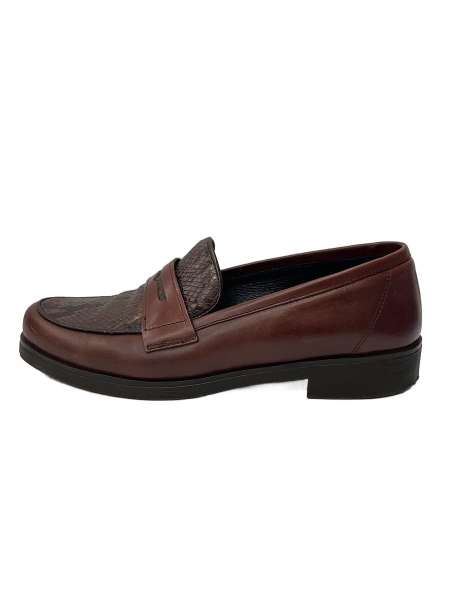 Rakuten - 【中古】BONTRE◆ローファー/37/BRW【シューズ】