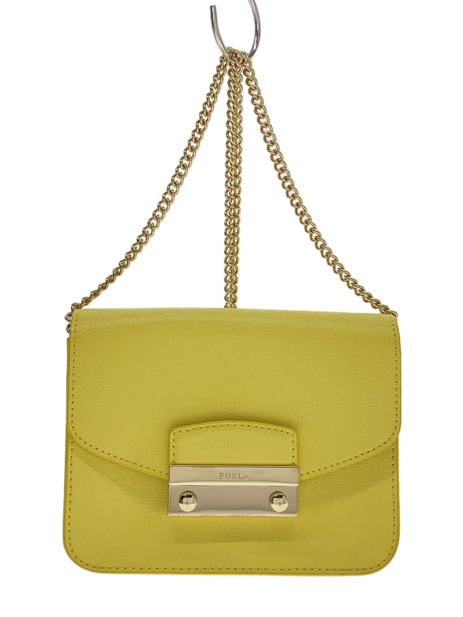 Furla - 【中古】FURLA◆ショルダーバッグ/--/YLW/951034/フルラ【バッグ】