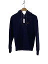【中古】POLO RALPH LAUREN◆ジップパーカー/--/コットン/NVY/0200011610【メンズウェア】