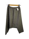 【中古】COMME des GARCONS◆サルエルパンツ/S/ウール/GRY/千鳥格子/GT-P004/07AW/Curiosity期【レディースウェア】