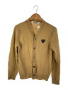 【中古】PLAY COMME des GARCONS◆カーディガン(薄手)/S/ウール/CML/AZ-N024【レディースウェア】(4)