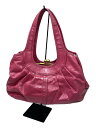 【中古】COACH◆ウエストバッグ/レザー/PNK【バッグ】