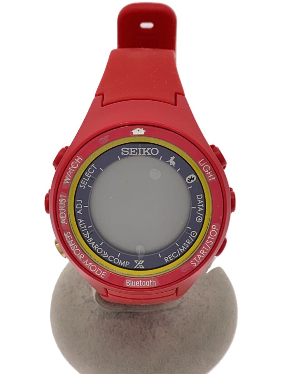 Other - 【中古】SEIKO◆腕時計/デジタル/--/RED/SBEK005【服飾雑貨他】