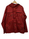 【中古】RIDE◆スキーウェア/スノーボードウェア/ジャケット/CAPP3L/M/RED【スポーツ】