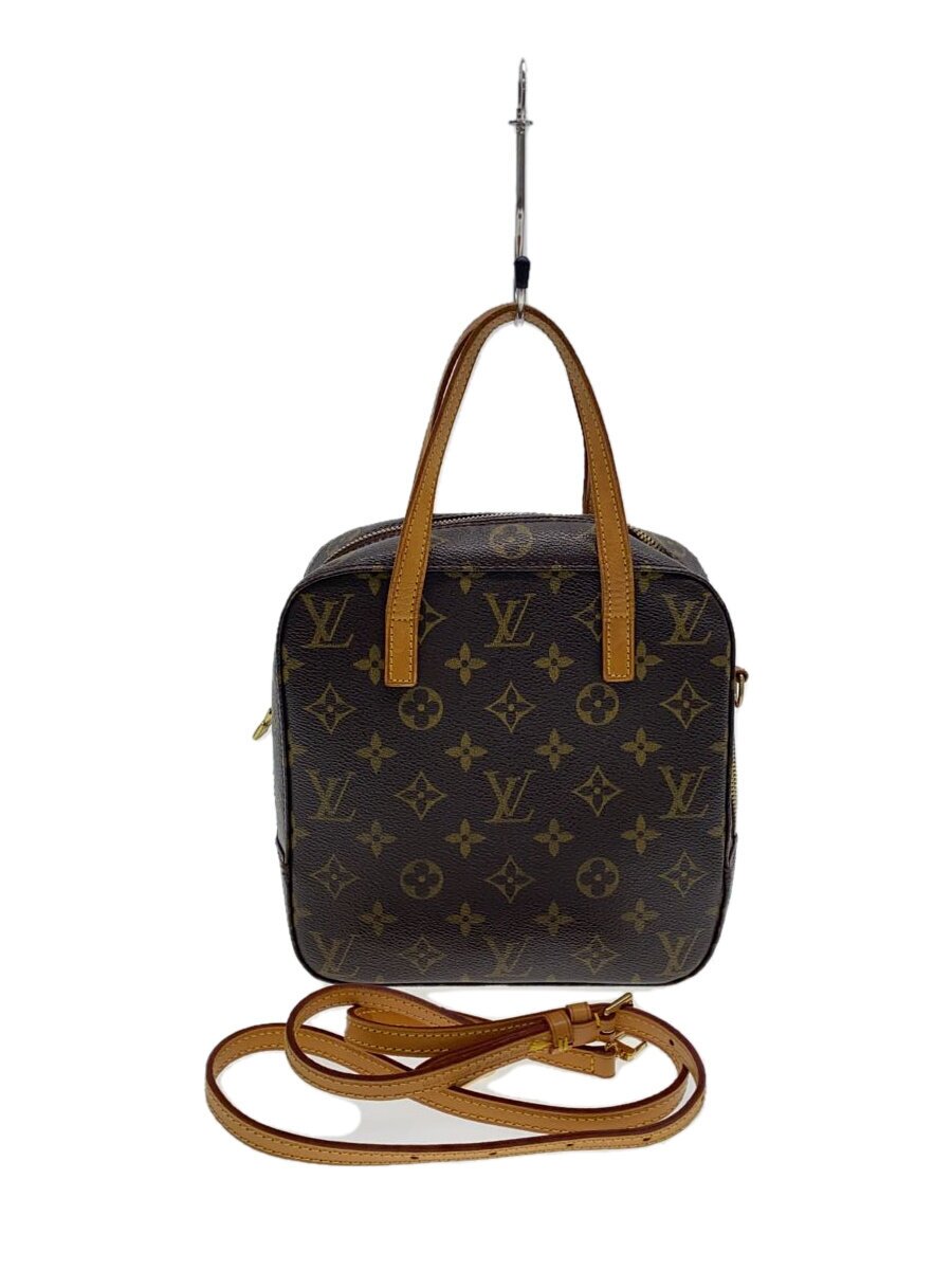 LOUIS VUITTON - 【中古】LOUIS VUITTON◆スポンティーニ_モノグラム・キャンバス_BRW/PVC/BRW//【バッグ】