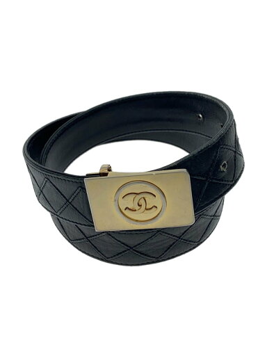 【中古】CHANEL◆ベルト/--/BLK/レディース【服飾雑貨他】 【中古】CHANEL◆ベルト/--/BLK/レディース【服飾雑貨他】