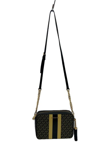 【中古】MICHAEL KORS◆ショルダーバッグ/レザー/BLK/32F2GJ6M2V【バッグ】 【中古】MICHAEL KORS◆ショルダーバッグ/レザー/BLK/32F2GJ6M2V【バッグ】