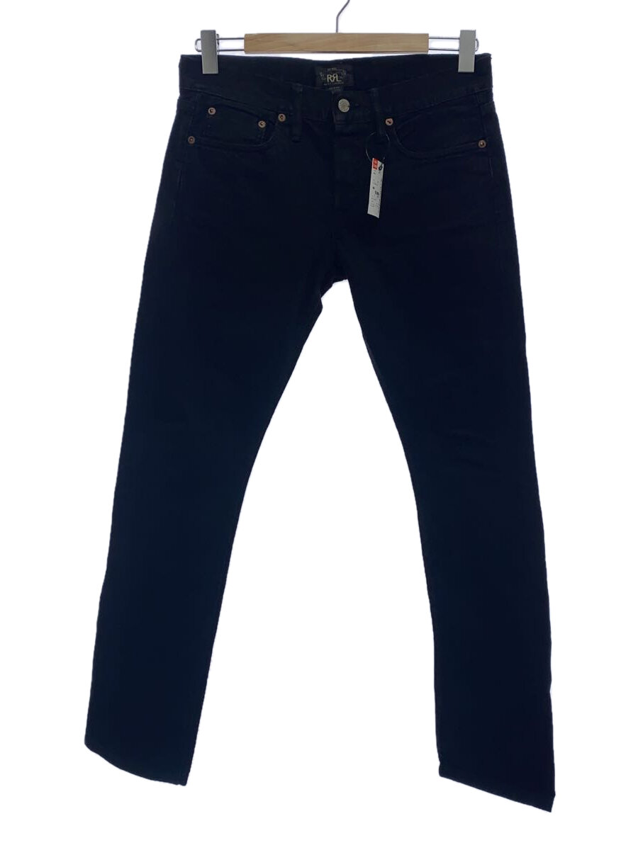 【中古】RRL◆USA製/ボトム/28/デニム/ブラック/無地【メンズウェア】