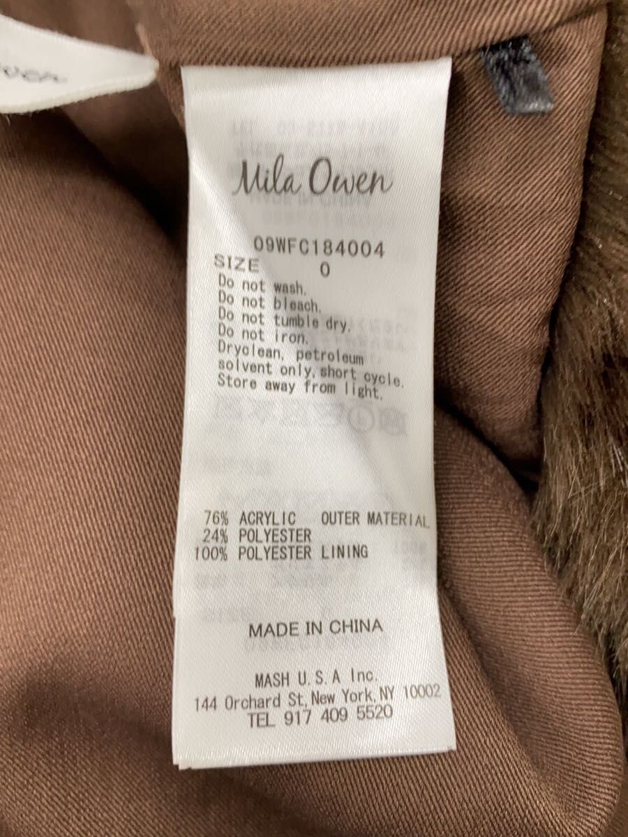 【中古】Mila Owen◆コート/O/アクリル/BRW/09WFC184004【レディースウェア】 jumblestore-38062451 2nd STREET 楽天市場店 サンプル画像3