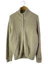 【中古】Maison Martin Margiela◆カーディガン(厚手)/M/コットン/無地/28HA001【メンズウェア】