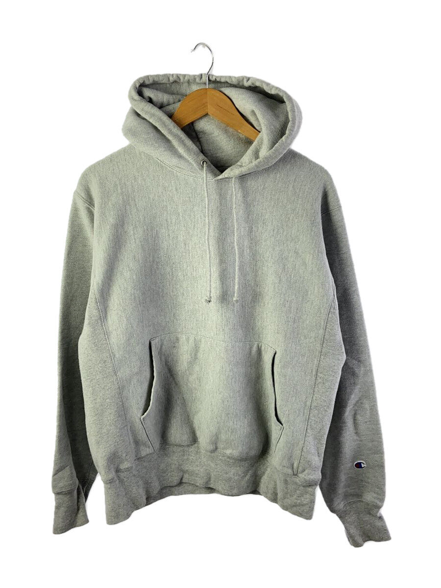 【中古】Champion◆REVERSE WEAVE/M/コットン/GRY/070036045092【メンズウェア】