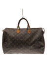 【中古】LOUIS VUITTON◆2)スピーディ40_モノグラム・キャンバス_BRW/PVC/BRW//【バッグ】