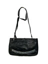 【中古】DIESEL◆ショルダーバッグ/レザー/BLK/無地/LBGA67036【バッグ】