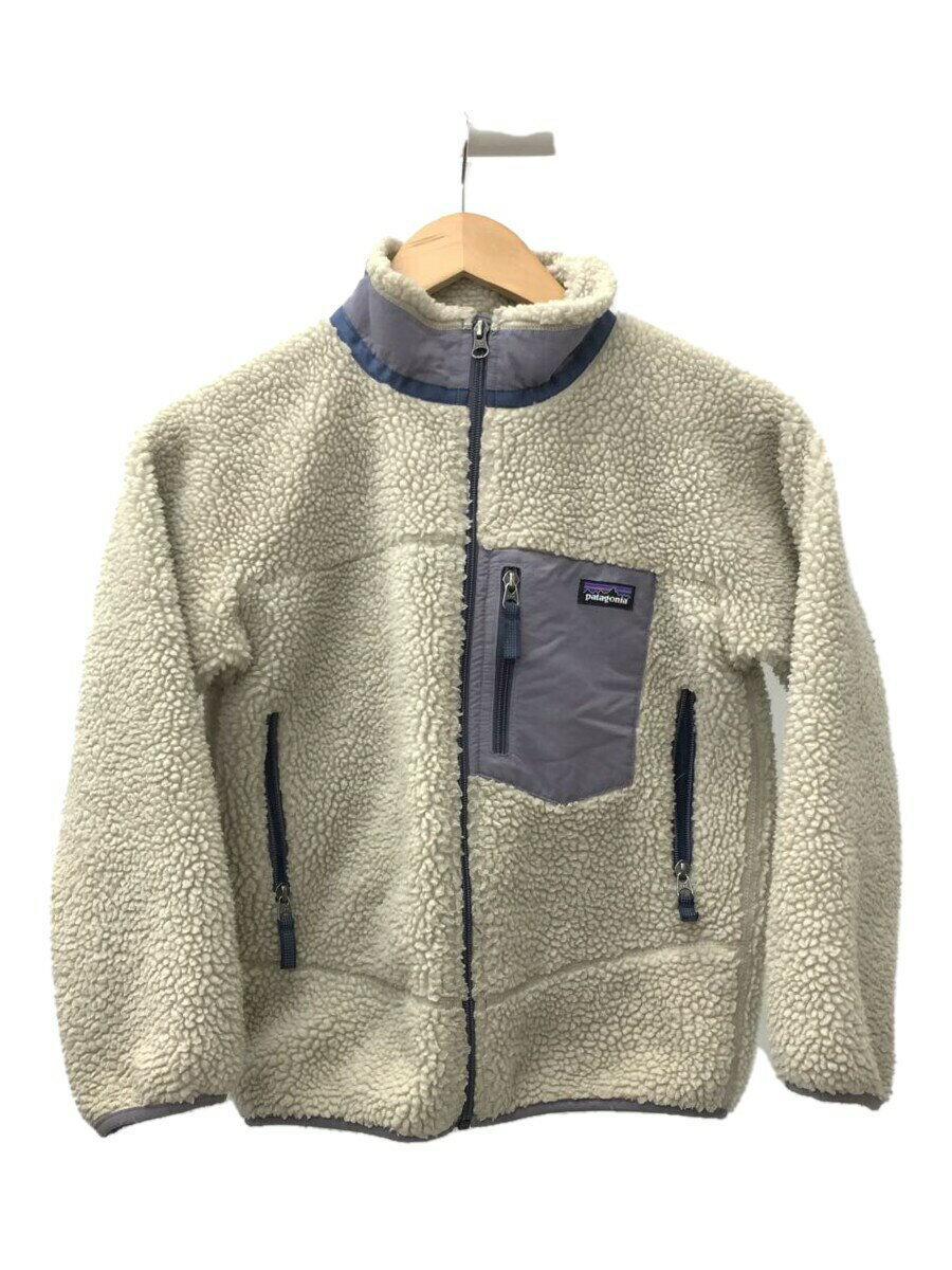 【中古】patagonia◆キッズ衣料/M/ポリエステル/GRY/65625【キッズ】