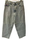 【中古】POLAR SKATE CO.◆ボトム/L/デニム/IDG/PSC-SP23-BIGBOYJEAN-LBLU【メンズウェア】