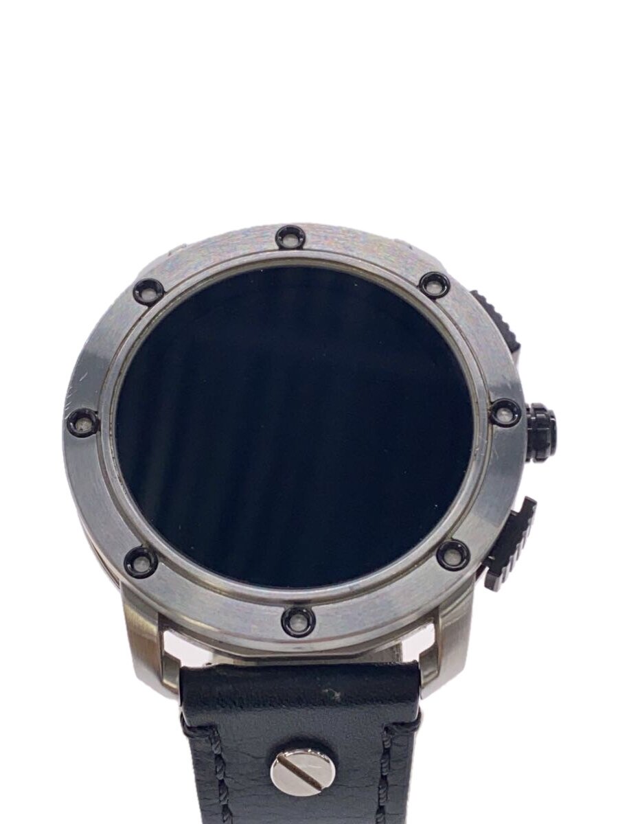 【中古】DIESEL◆DIESEL On Axial 48mm DZT2014 シルバー【タッチスクリーン】//【服飾雑貨他】