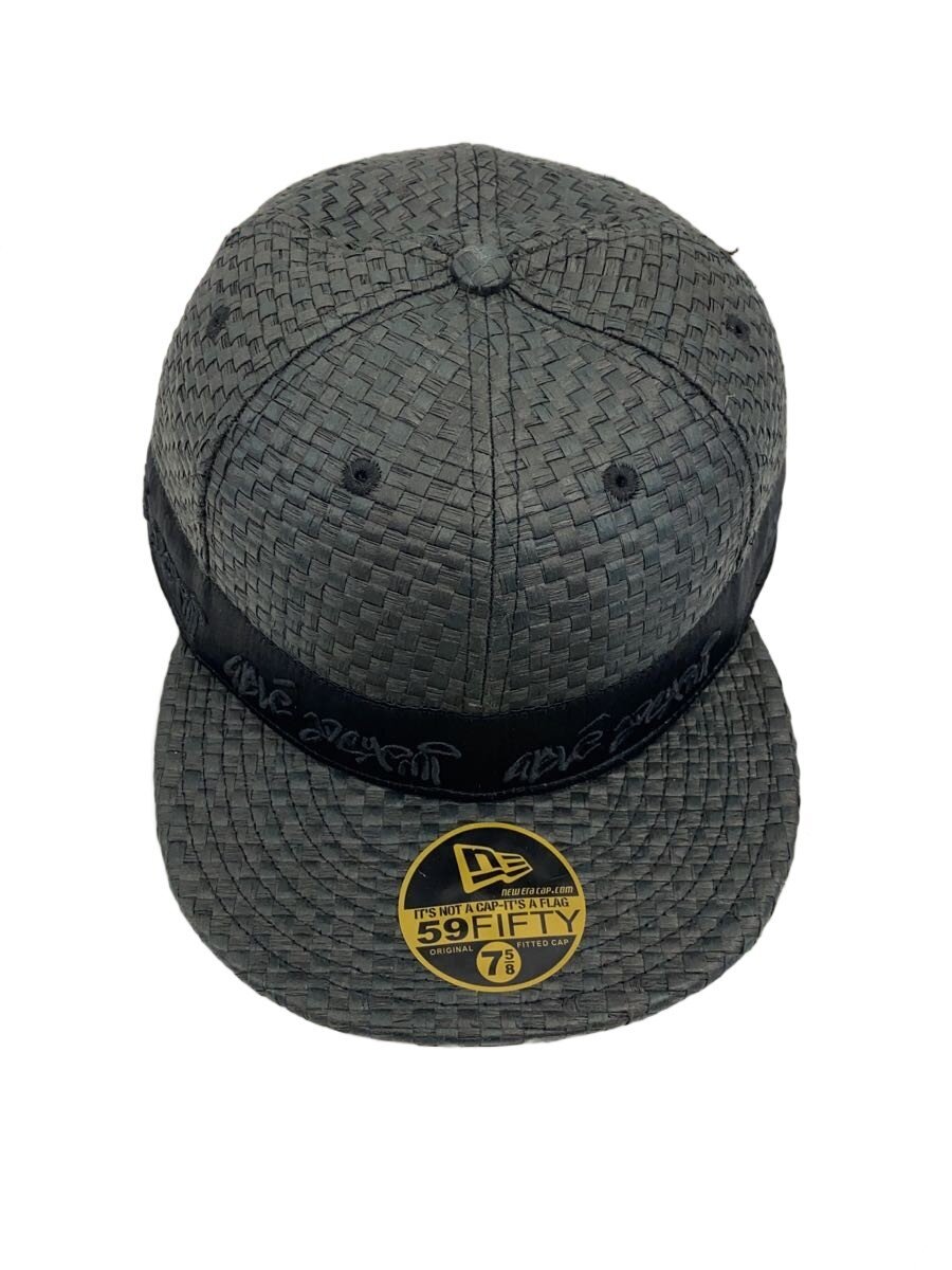 【中古】NEW ERA◆キャップ/7 5/8/BLK/メンズ【服飾雑貨他】