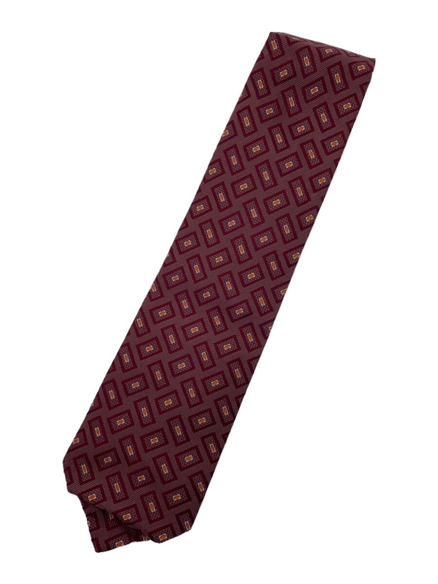 DUNHILL - 【中古】dunhill◆ネクタイ/--/RED/総柄/メンズ【服飾雑貨他】