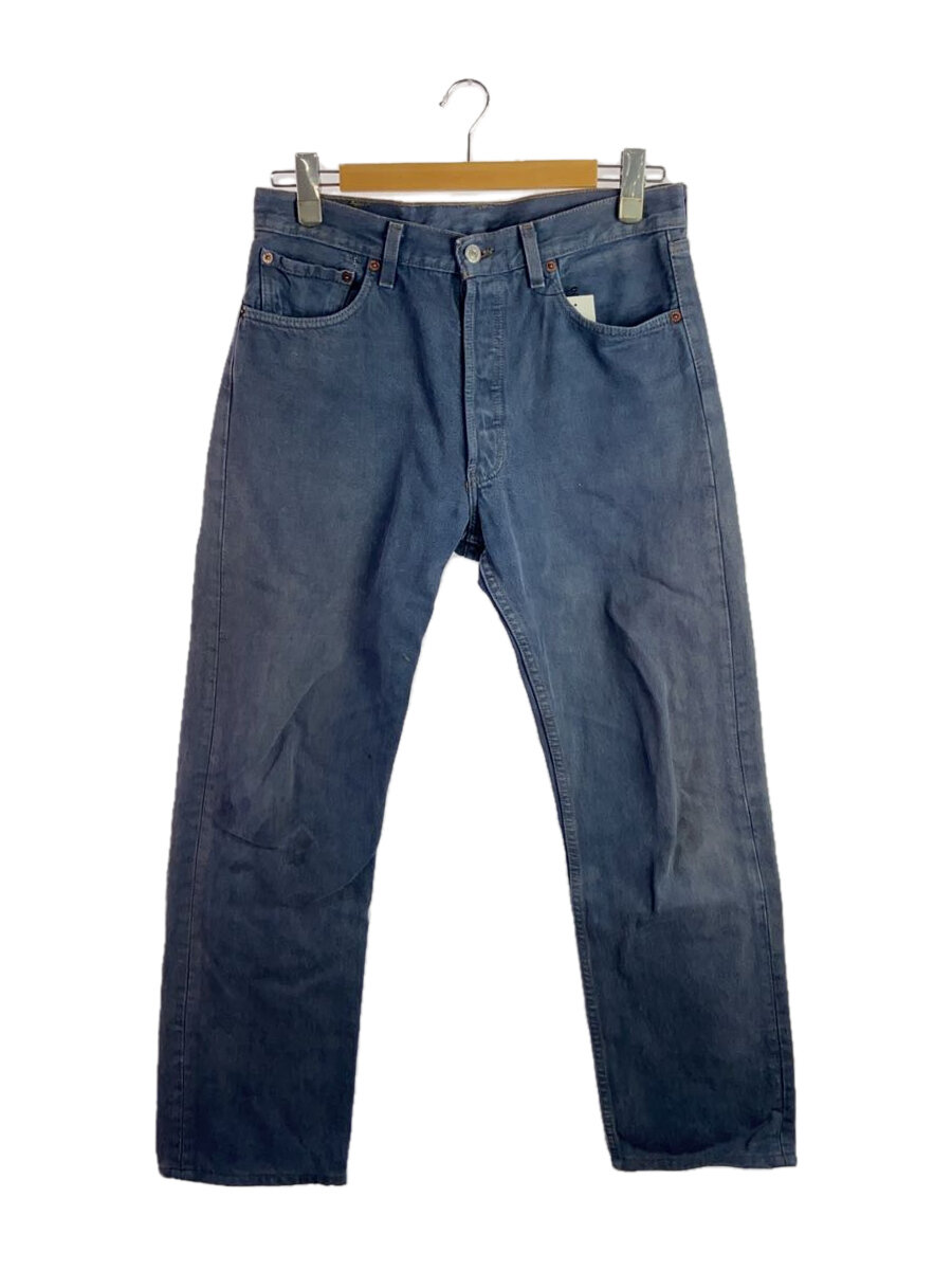 【中古】Levi’s◆ストレートパンツ/33/デニム/BLU/501-1630//【メンズウェア】