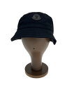 【中古】MONCLER◆ハット/L/コットン/BLK/無地/メンズ/h10913b00030 04863//【服飾雑貨他】