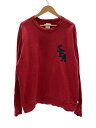 【中古】WIND AND SEA◆スウェット/L/コットン/RED/無地/WDS-19A-SW-02【メンズウェア】(4)