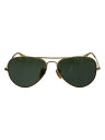 【中古】Ray-Ban◆サングラス/ティアドロップ/メタル/GLD/メ...(4)