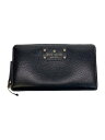 【中古】kate spade new york◆kate spade/長財布/牛革/ブラック/レディース/WLRU1153【服飾雑貨他】