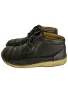 【中古】BIRKENSTOCK◆チャッカブーツ/27cm/BLK/レザー【シューズ】