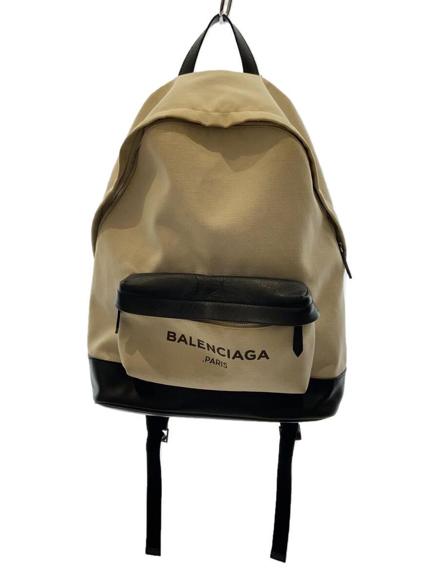 【中古】BALENCIAGA◆リュック/キャン