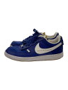 【中古】NIKE◆COURT VISION LOW PREM_コートビジョン LOW PREM/27.5cm/BLU【シューズ】