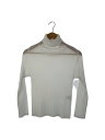 【中古】PLEATS PLEASE ISSEY MIYAKE◆トップス/3/ポリエステル/WHT/無地/PP05FK113【レディースウェア】(4)