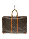 【中古】LOUIS VUITTON◆シリウス50_モノグラム・キャンバス_BRW/PVC/ブラウン【バッグ】
