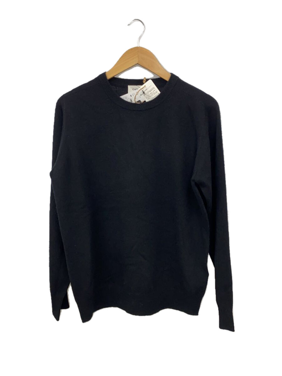 【中古】SHIPS◆ニット・セーター(薄手)/M/カシミア/BLK/無地/116-05-0347【メンズウェア】