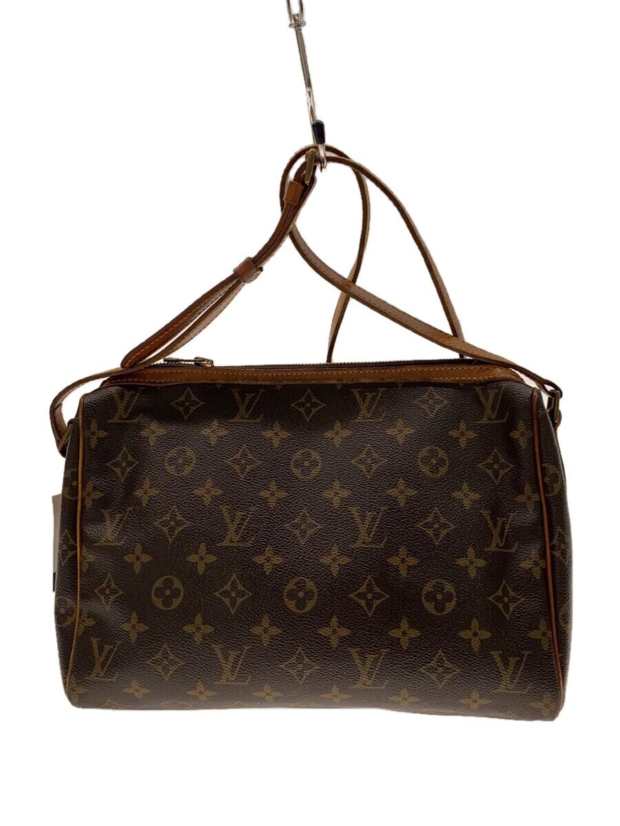【中古】LOUIS VUITTON◆チュールリー_モノグラム・キャンバス_BRW/レザー/BRW/モノグラム【バッグ】