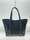 【中古】PORTER GIRL◆トートバッグ/キャンバス/BLK/877-08540/色褪せ・持ち手ダメージ有【バッグ】(4)