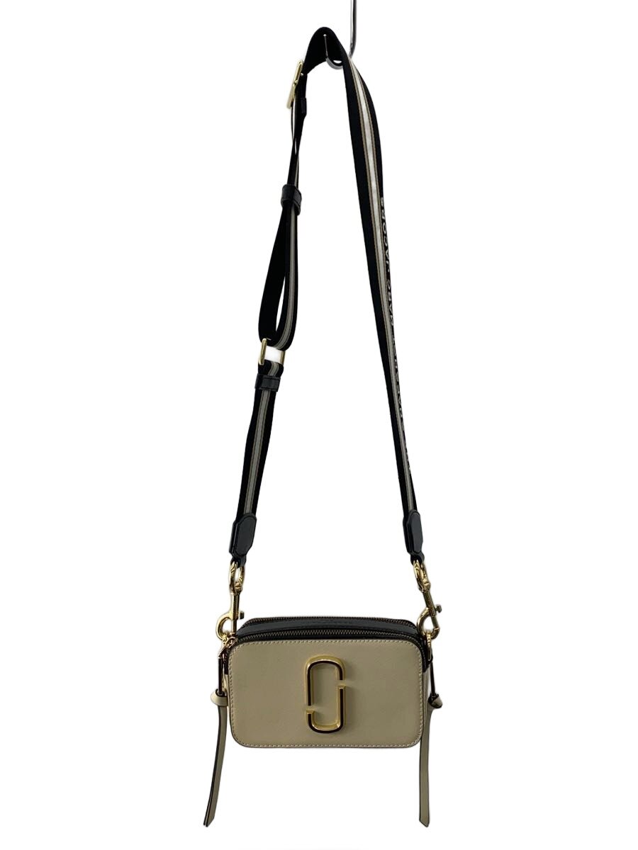 【中古】MARC BY MARC JACOBS◆ショルダーバッグ/レザー/CRM【バッグ】