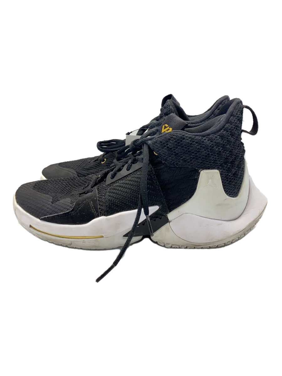 【中古】NIKE◆JORDAN WHY NOT ZERO.2 PF/ハイカットスニーカー/26.5cm/BV6352-001【シューズ】