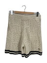【中古】asayursele/BASEBALL SHORTS/ボトム/L/コットン/BEG/無地【メンズウェア】(4)