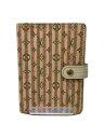 【中古】LOUIS VUITTON◆アジェンダPM_モノグラム・ミニ・ラン・クロワゼット_RED/--/RED/総柄/レディース【服飾雑貨他】
