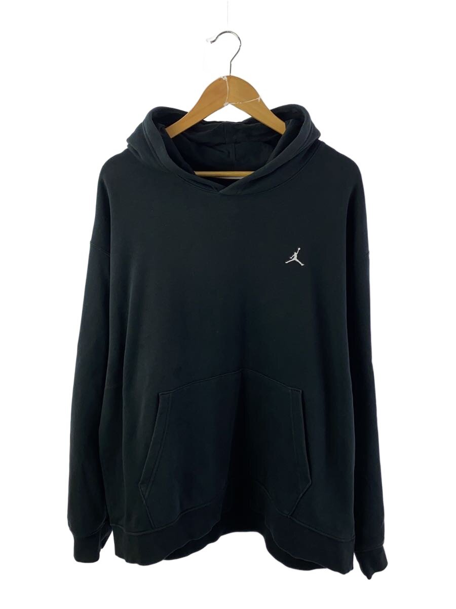 【中古】NIKE◆パーカー/XXL/コットン/BLK/DQ7466-010/ジャンプマン【メンズウェア】