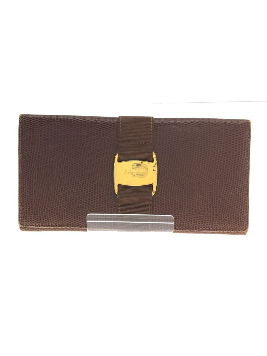 【中古】Salvatore Ferragamo◆長財布/レ