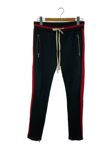 【中古】mnml◆トラックパンツ/ストレートパンツ/30/デニム/BLK/無地/サイドライン【メンズウェア】 【中古】mnml◆トラックパンツ/ストレートパンツ/30/デニム/BLK/無地/サイドライン【メンズウェア】
