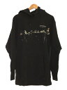 【中古】APPLEBUM◆パーカー/XXL/コットン/BLK【メンズウェア】