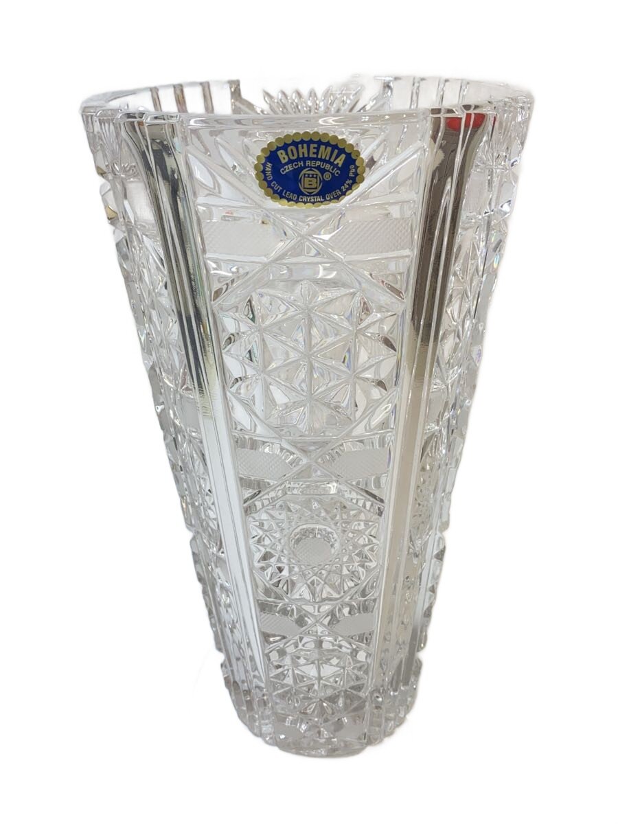 【中古】Bohemia◆壷・花瓶/CLR//【インテリア小物・日用雑貨】