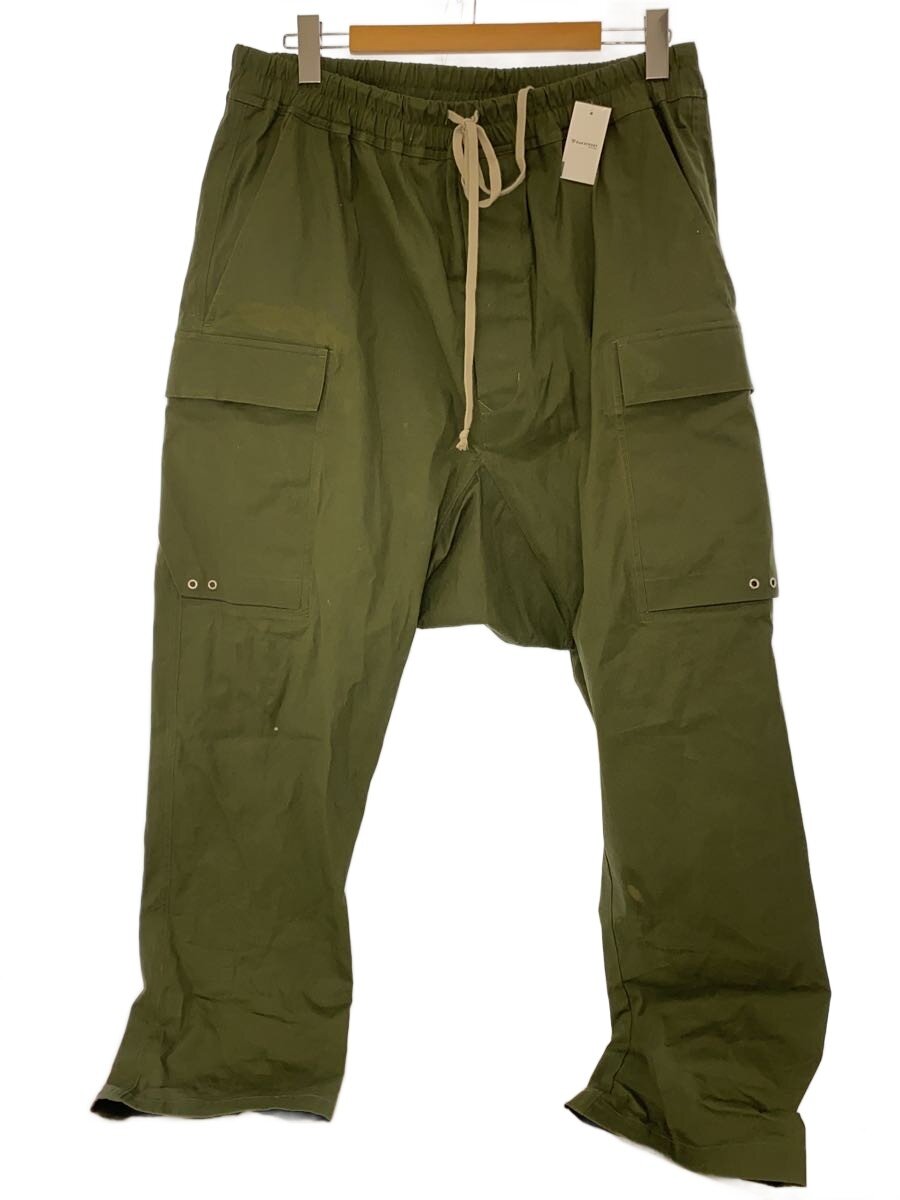 Rick Owens◆GETHSEMANE CARGO LONG PANTS/RU02A5379-TE/グリーン/21AW/56