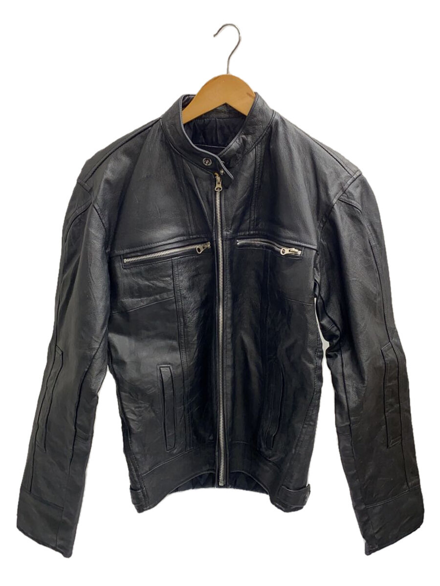 REWORKED LEATHER/レザージャケット・ブルゾン/38/レザー/ブラック//