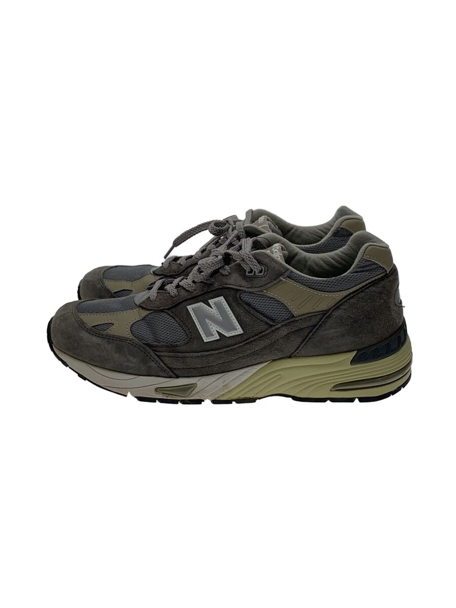 NEW BALANCE◆ローカットスニーカー/UK9.5/GRY/スウェード/M991UKF