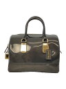 【中古】FURLA◆ボストンバッグ/PVC/GRY//【バッグ】