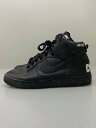 【中古】NIKE◆DUNK HI 1985 / U_ダンクハイ 1985 アンダーカバー/26cm/BLK【シューズ】