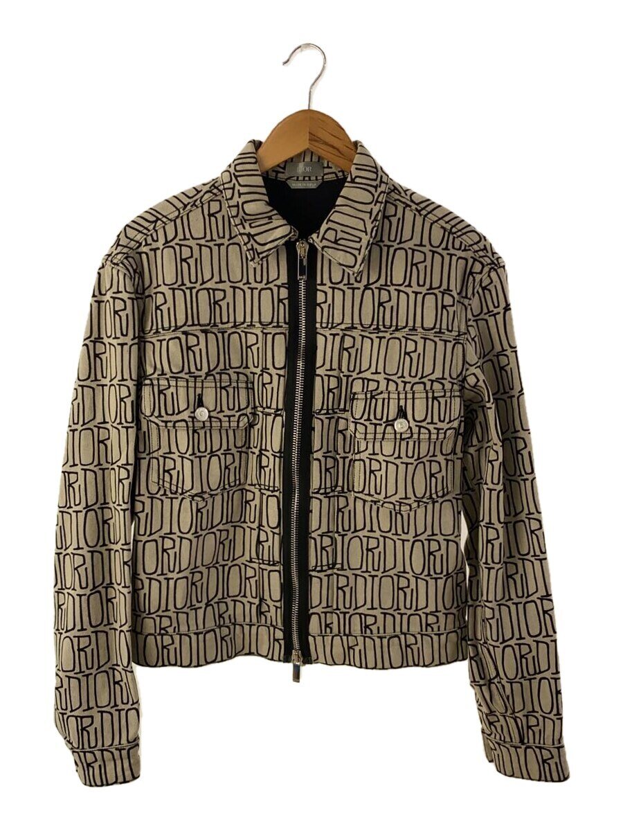【中古】Christian Dior◆DIORロゴ ジップアップトラッカージャケット/日本未発売モデル/44/033D493AY985//【メンズウェア】